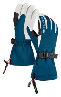 Ortovox W's Merino Mountain Glove Velikost: S, Barva: Modrá
