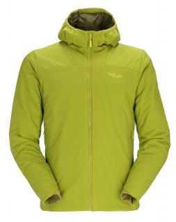 RAB Pánská bunda XENAIR ALPINE LIGHT JACKET Aspen green - zelená Velikost: L