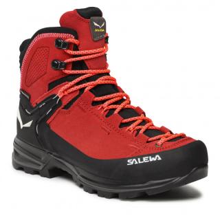 SALEWA Dámské trekové boty MTN TRAINER 2 MID GTX W red dahlia/black - červené Velikost: 41