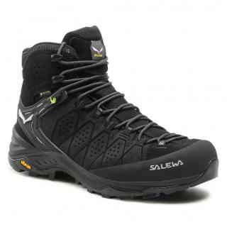 SALEWA Pánské trekové boty MS ALP TRAINER 2 MID GTX  black/black - černé Velikost EU: 45