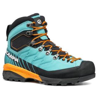 SCARPA Dámské trekové boty MESCALITO TREK GTX ceramic/baltic - modré Velikost EU: 38,5