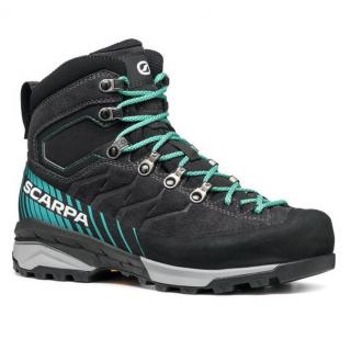 SCARPA Dámské trekové boty MESCALITO TREK GTX dark anthracite/tropical green -  černé Velikost EU: 39,5