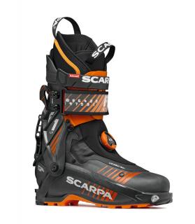 SCARPA Pánské skialpové boty F1 LT  carbon/orange černé Velikost - lyžáky: 27