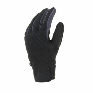 SEALSKINZ Nepromokavé rukavice WATERPROOF ALL WEATHER MULTI ACTIVITY GLOVE WITH FUSION CONTROL black/grey - černé Velikost: L