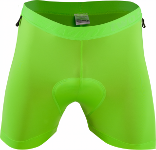 SILVINI Pánské cyklistické spodky INNER PRO green - zelené Velikost: XL