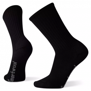 Smartwool Classic Hike Light Cushion Solid Crew Socks Velikost: XL (46-49), Barva: Černá