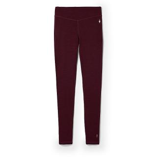 SMARTWOOL Spodní funkční kalhoty CLASSIC THERMAL MERINO BL BOTTOM BOXED Black cherry heather - vínové Velikost: S