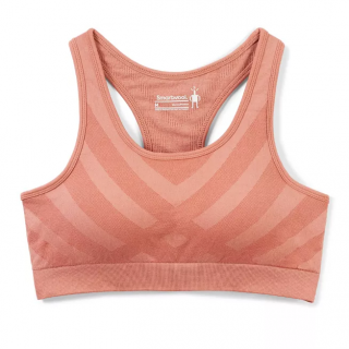 Smartwool W Seamless Racerback Bra Velikost: XL, Barva: Oranžová