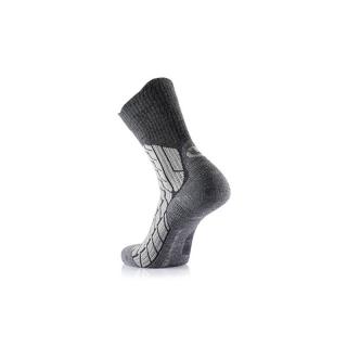 THERM-IC Teplé trekové ponožky TREKKING WARM grey/light grey - šedé Velikost: 39-41