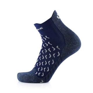 THERM-IC Trekové ponožky OUTDOOR ULTRACOOL ANKLE blue/white - modré Velikost: 45-47