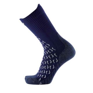 THERM-IC Trekové ponožky OUTDOOR ULTRACOOL CREW blue/white - modré Velikost: 39-41
