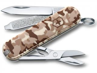 VICTORINOX Kapesní nůž CLASSIC DESERT CAMOUFLAGE 58 mm - béžový