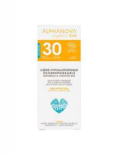 Alphanova - Opalovací krém na obličej SPF 30 BIO, 50 g
