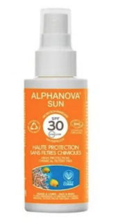 Alphanova opalovací krém ve spreji MINI SPF 30, BIO, 50 g