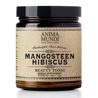 Anima Mundi Mangosteen Hibiscus, Mangostan Ibišek prášek, 113 g  Doplněk stravy