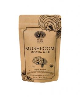 Anima Mundi Mushroom Mocha Milk, mléko s houbami, 227 g