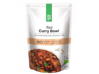 AUGA - Bio Red Curry Bowl s červeným kari kořením, houbami shiitake a čočkou, 283g  *CZ-BIO-001 certifikát