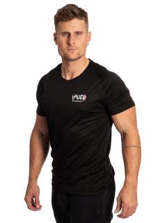 Běžecké triko BrainMax LAUF pánské, černé  Běžecké tričko pro muže s logem LAUF Velikost: XL