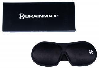 BrainMax Anatomicky tvarovaná maska na spaní DARK  Maska blokující světlo pro kvalitnější spánek
