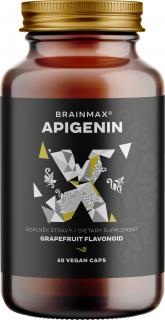 BrainMax Apigenin, 300 mg, 60 kapslí  Přírodní látka se zklidňujícími účinky, podpora kvalitního hlubokého spánku, doplněk stravy