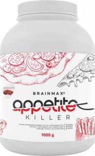BrainMax Appetite Killer, 1000 g  Nápoj s vlákninou a proteiny pro kontrolu apetitu, redukci hmotnosti a tuku, zdravé hubnutí, doplněk stravy Příchuť:…