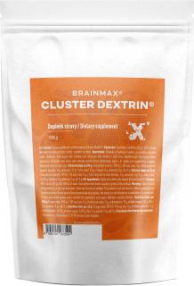 BrainMax Cluster Dextrin®, 1000 g  Sacharid s postupným uvolňováním energie pro vytrvalostní sporty