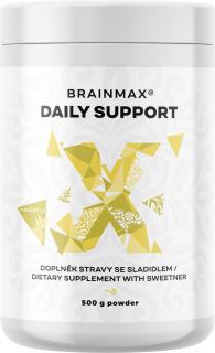 BrainMax Daily Support, ananas, 500 g  Komplexní výživa pro svaly a výkon, doplněk stravy