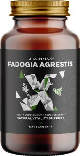 BrainMax Fadogia Agrestis 10:1, 500 mg, 120 kapslí  Jeden z nejsilnějších extraktů na trhu pro maximální účinek, doplněk stravy