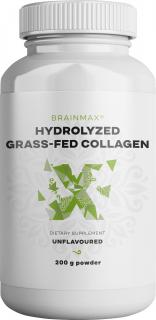 BrainMax Hydrolyzovaný GrassFed Collagen (kolagen z krav krmených trávou), 200 g  Doplněk stravy