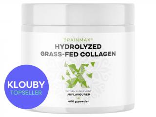 BrainMax Hydrolyzovaný Kolagen, Grass-fed Collagen, 400 g  Doplněk stravy