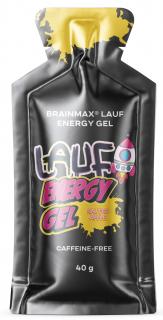 BrainMax LAUF Energy Gel  Palivo pro Váš výkon! Sacharidy a elektrolyty pro okamžitou a dlouhotrvající podporu! Příchuť: Slané jablko bez kofeinu 40 g