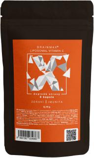 BrainMax Liposomal Vitamin C UPGRADE, Lipozomální Vitamín C, 500 mg, 4 rostlinné kapsle, VZOREK  Doplněk stravy