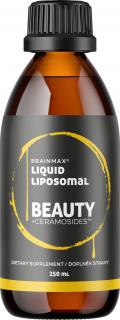BrainMax Lipozomální komplex pro krásnou pleť, CERAMOSIDES™, 250 ml  BrainMax Liposomal Beauty - Patentovaný komplex ceramidů pro pevnější pokožku a…
