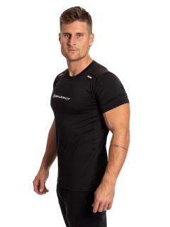 BrainMax pánské fitness triko, černé  Sportovní tričko pro muže Velikost: L