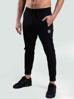 BrainMax pánské sportovní kalhoty BASIC, černé  Pohodlné sportovní kalhoty pro muže Velikost: L