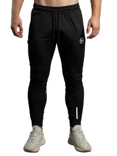 BrainMax pánské sportovní kalhoty, černé  Pohodlné sportovní kalhoty pro muže Velikost: XL