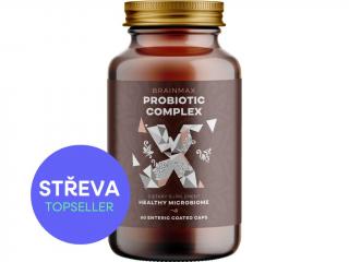 BrainMax Probiotic Complex (Probiotika), 60 enterosolventních kapslí  Doplněk stravy