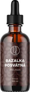 BrainMax Pure Bazalka posvátná, Holy Basil, tinktura 1:5, 100 ml  Doplněk stravy