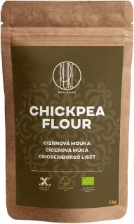 BrainMax Pure Chickpea Flour, Cizrnová mouka BIO, 1 kg  *CZ-BIO-001 certifikát