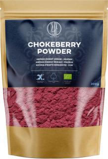 BrainMax Pure Chokeberry Powder, Arónie, černý jeřáb prášek, BIO, 200 g  *CZ-BIO-001 certifikát
