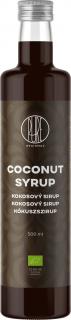 BrainMax Pure Coconut Syrup, Kokosový sirup světlý, BIO, 500 ml  *CZ-BIO-001 certifikát