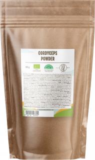 BrainMax Pure Cordyceps sinensis prášek BIO, 100g  *CZ-BIO-001 certifikát