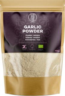 BrainMax Pure Garlic Powder, Česnek BIO prášek, 100 g  *CZ-BIO-001 certifikát