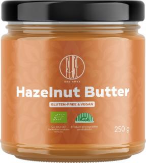 BrainMax Pure Hazelnut Spread, 100% Lískooříškový krém, BIO, 250 g  *CZ-BIO-001 certifikát