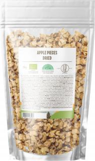 BrainMax Pure Jablka kousky sušené BIO, 250 g  *CZ-BIO-001 certifikát