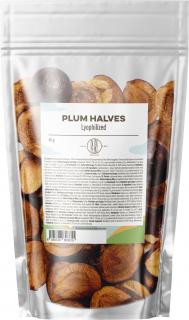 BrainMax Pure Lyofilizované švestky, půlky, 45 g  Mrazem sušené švestky