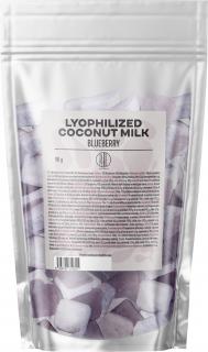 BrainMax Pure Lyophilized Coconut Milk Blueberry, Lyofilizované kokosové mléko, borůvka, 90 g  Kostičky z kokosového mléka ochucené lyofilizovanými…