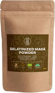 BrainMax Pure Maca želatinizovaná BIO prášek, 150 g  *CZ-BIO-001 certifikát