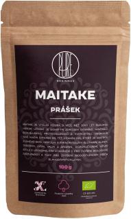 BrainMax Pure Maitake prášek BIO, 100g  *CZ-BIO-001 certifikát