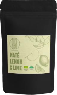 BrainMax Pure Maté Lemon & Lime, citrón & limetka, BIO, 50 g  CZ-BIO-001 certifikát / Osvěžující Maté s citrónem a limetkou Objem: 50 g